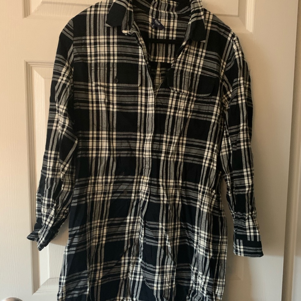 Flannel dress